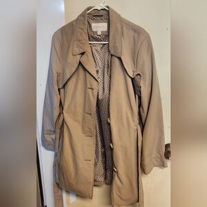 Relativity Tan Trench Coat